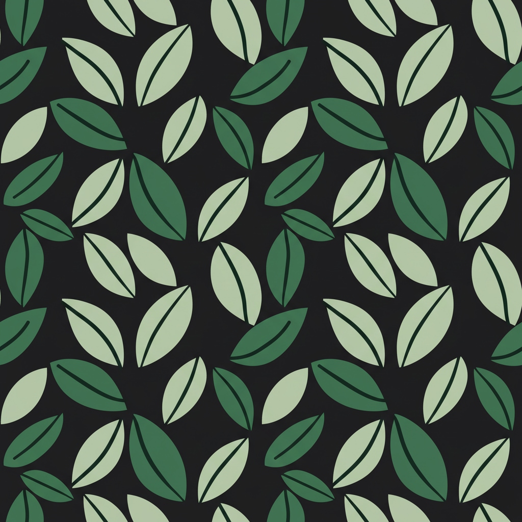 Abstrakte Blätter Muster